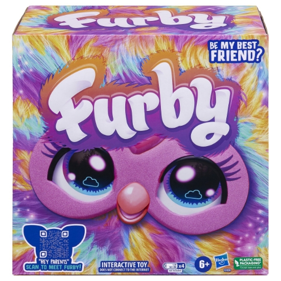 Imagine FURBY JUCARIE DE PLUS INTERACTIVA FURBY TIE DYE