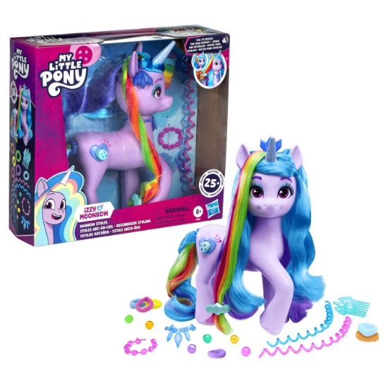 Imagine MY LITTLE PONY IZZY MOONBOW SI COAFURILE CURCUBEU