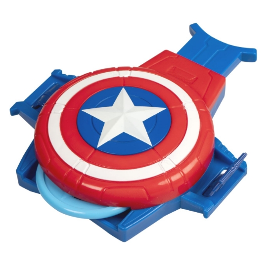 Imagine SPIDERMAN MARVEL ARMA SUPEREROU DISC BLASTER CAPTAIN AMERICA