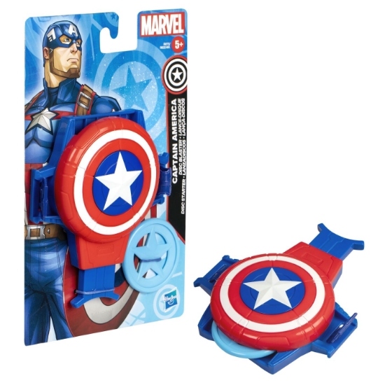 Imagine SPIDERMAN MARVEL ARMA SUPEREROU DISC BLASTER CAPTAIN AMERICA