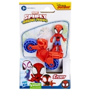 Imagine SPIDERMAN SET MOTOCICLETA SI FIGURINA SPIDEY 6CM