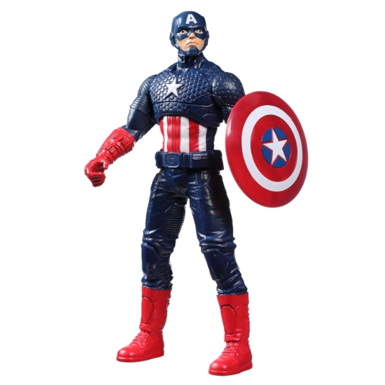 Imagine MARVEL AVENGERS FIGURINA CAPTAIN AMERICA ALBASTRU INCHIS 24CM