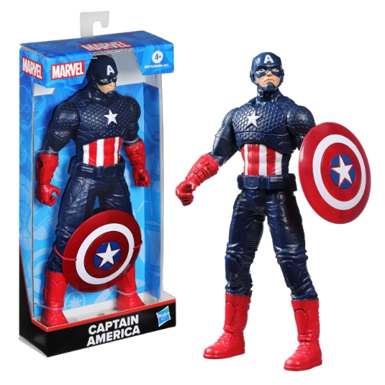 Imagine MARVEL AVENGERS FIGURINA CAPTAIN AMERICA ALBASTRU INCHIS 24CM