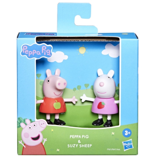Imagine PEPPA PIG PRIETENI BUNI SET 2 FIGURINE PEPPA SI OITA SUZY
