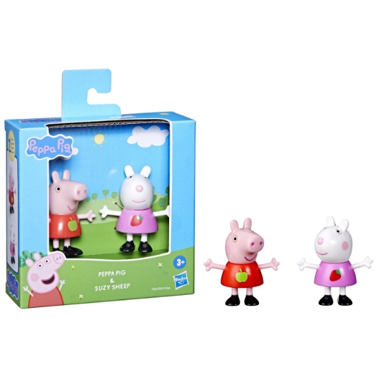 Imagine PEPPA PIG PRIETENI BUNI SET 2 FIGURINE PEPPA SI OITA SUZY