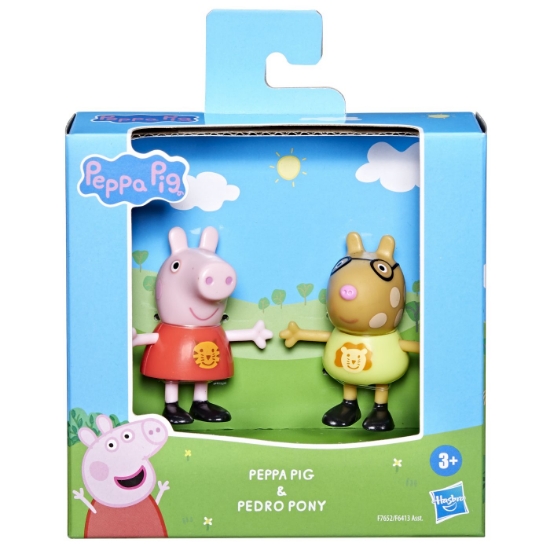 Imagine PEPPA PIG PRIETENI BUNI SET 2 FIGURINE PEPPA PIG SI PONEIUL PEDRO