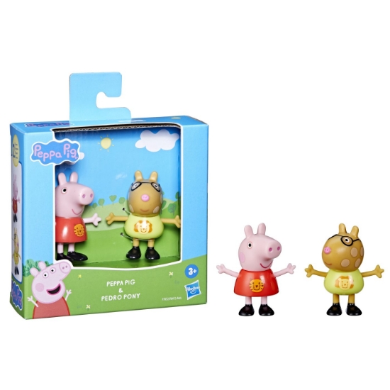 Imagine PEPPA PIG PRIETENI BUNI SET 2 FIGURINE PEPPA PIG SI PONEIUL PEDRO