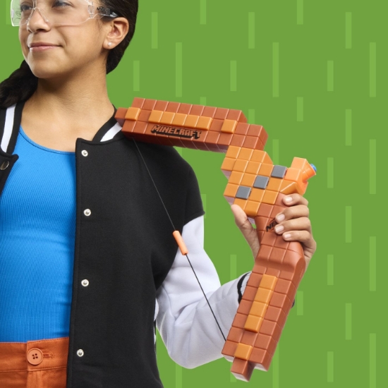 Imagine NERF MINECRAFT ARC