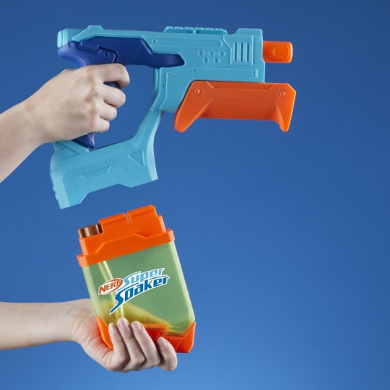 Imagine NERF SUPER SOAKER SET 2 BLASTERE NERF DUNK FILL 