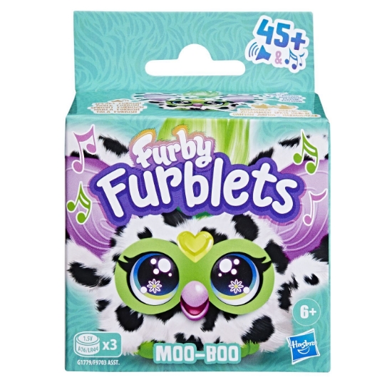 Imagine FURBY FURBLETS JUCARIE INTERACTIVA MOO-BOO