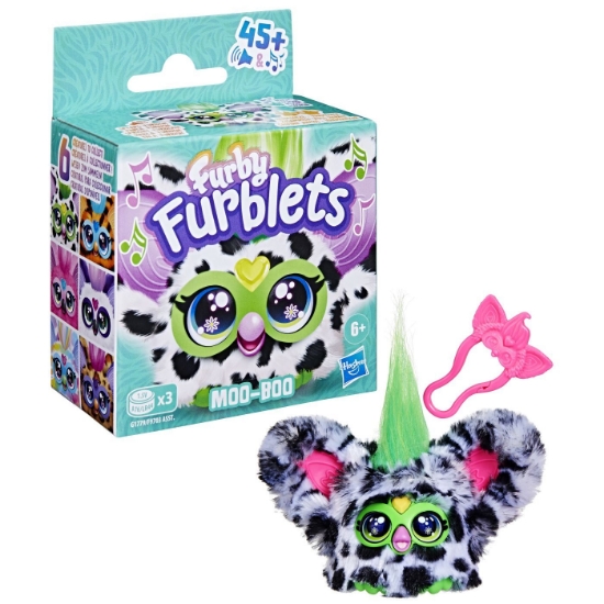Imagine FURBY FURBLETS JUCARIE INTERACTIVA MOO-BOO