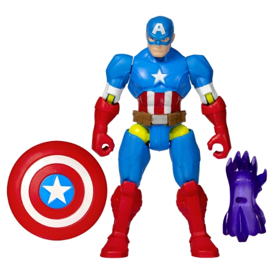 Imagine MARVEL AVENGERS MIX MASHERS FIGURINA CAPITAN AMERICA 12CM