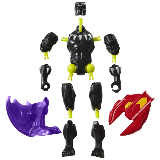 Imagine MARVEL AVENGERS MIX MASHERS FIGURINA BLACK PANTHER 12CM