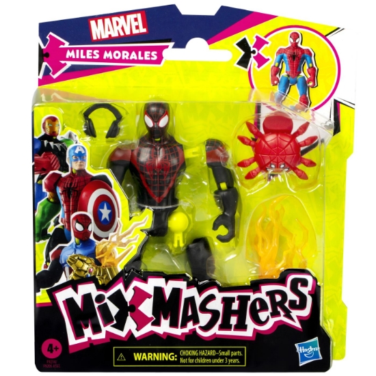 Imagine MARVEL AVENGERS MIX MASHERS FIGURINA MILES MORALES 12CM