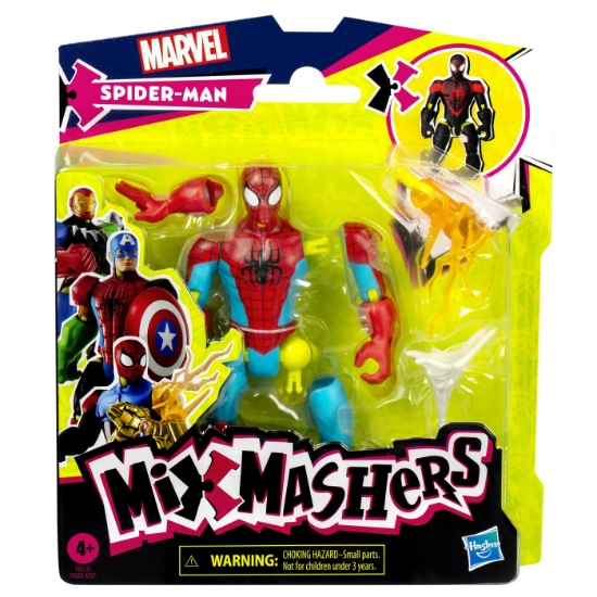 Imagine MARVEL AVENGERS MIX MASHERS FIGURINA SPIDER-MAN 12CM