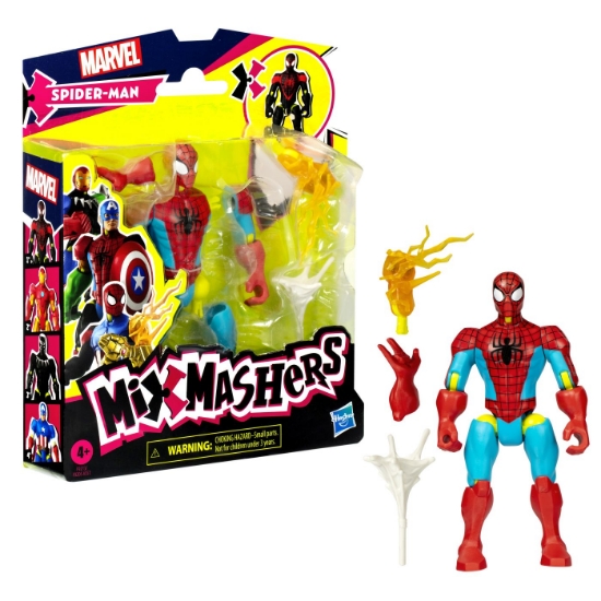 Imagine MARVEL AVENGERS MIX MASHERS FIGURINA SPIDER-MAN 12CM
