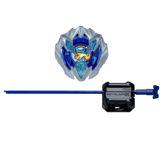 Imagine BEYBLADE X LET IT RIP SET LANSATOR SI ROATA BUSTER DRAN 1-60A UX