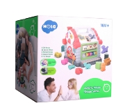 Imagine CASUTA EDUCATIVA A ANIMALUTELOR CU SUNETE SI LUMINI