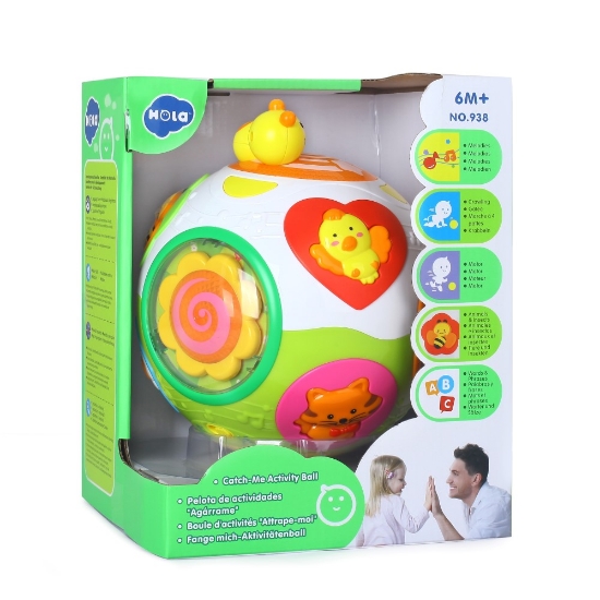 Imagine MINGEA INTERACTIVA CU LUMINI SI SUNETE PRINDE-MA DACA POTI