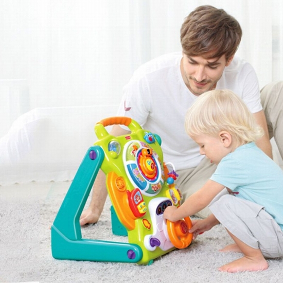 Imagine Antemergător 3 în 1 cu centru de activități interactive