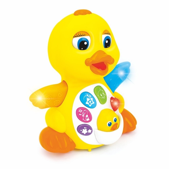 Imagine Rățușca dansatoare cu lumini, sunete și 7 melodii vesele