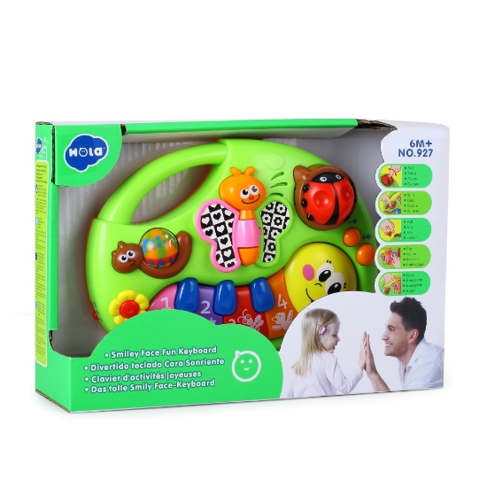 Imagine PIANINA ANIMALUTELOR VESELE CU LUMINI SI SUNETE
