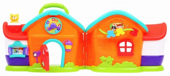 Imagine Căsuță cu păpușă și accesorii cu lumini și sunete