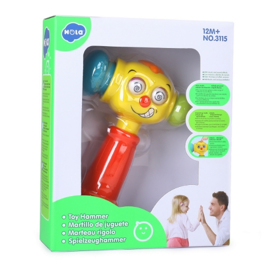 Imagine CIOCAN INTERACTIV SI EDUCATIV CU LUMINI SI SUNETE