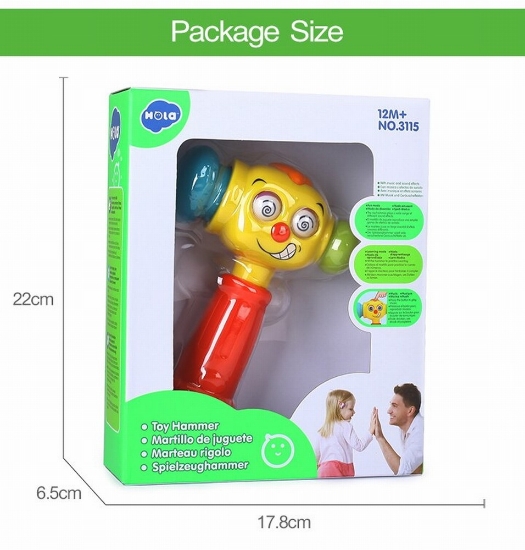 Imagine Ciocanul interactiv Hola – Lovituri de veselie și învățare!