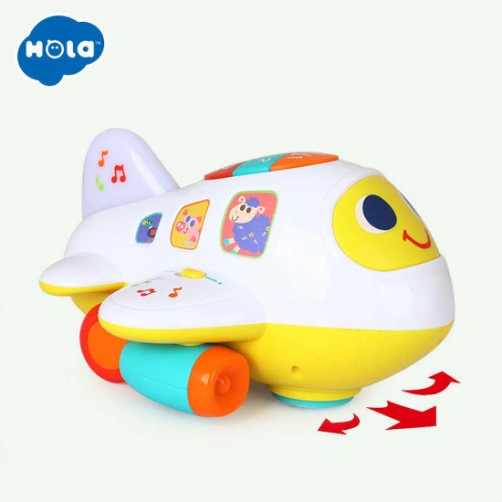 Imagine Avion interactiv cu sunete și lumini – Pregătiți de decolare!