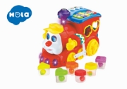 Imagine TRENULET EDUCATIV CU FORME SUNETE SI LUMINI