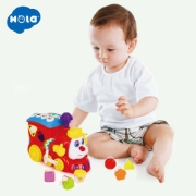 Imagine Trenuleț educativ HolaToys – cu forme, lumini și sunete pentru bebeluși curioși