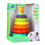 Imagine Rățușca cu inele colorate, lumini și melodii educative
