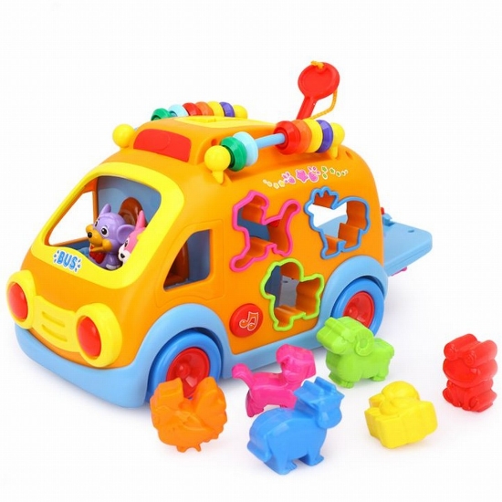 Imagine Camioneta interactivă cu forme – Învață, rotește, potrivește!