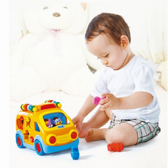 Imagine Camioneta interactivă cu forme – Învață, rotește, potrivește!