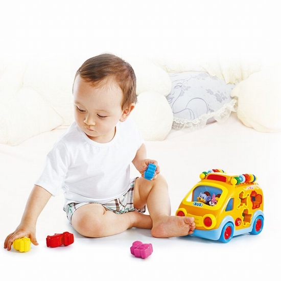 Imagine Camioneta interactivă cu forme – Învață, rotește, potrivește!