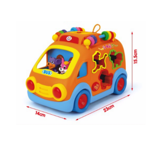 Imagine Camioneta interactivă cu forme – Învață, rotește, potrivește!