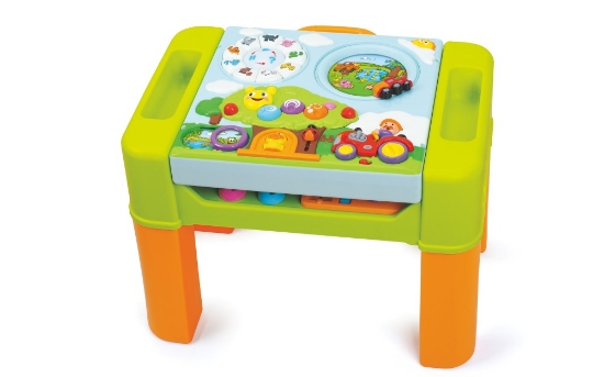 Imagine Set măsuță interactivă 6în1 cu lumini, sunete, alfabet și jocuri educative