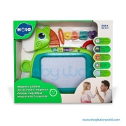 Imagine Tablă magnetică interactivă cu muzică, lumini și stampile – cu mâner