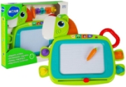 Imagine Tablă magnetică interactivă cu muzică, lumini și stampile – cu mâner