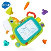 Imagine Tablă magnetică interactivă cu muzică, lumini și stampile – cu mâner