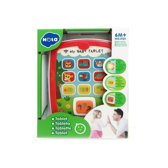 Imagine Prima mea tabletă cu muzică și lumini – Hola Toys