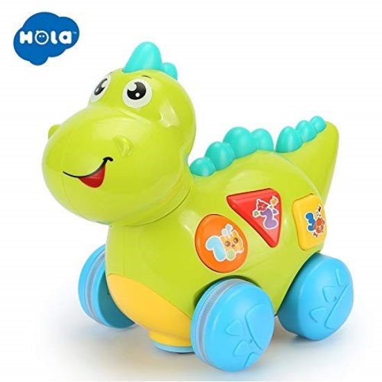 Imagine Baby Dino interactiv – Se mișcă, luminează și cântă!