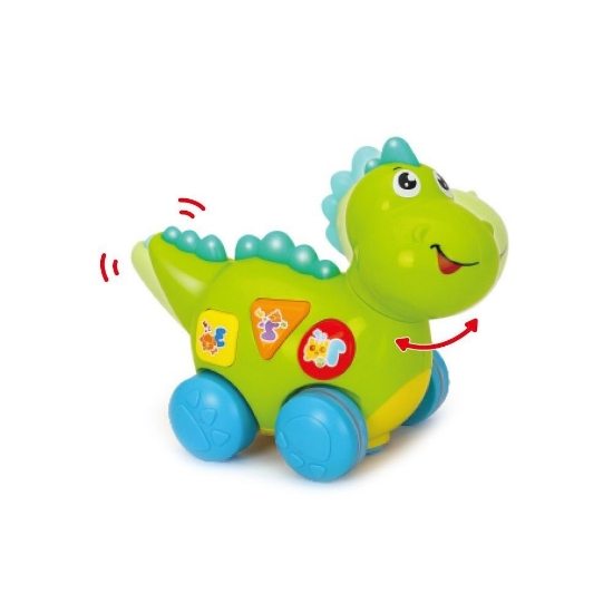Imagine Baby Dino interactiv – Se mișcă, luminează și cântă!