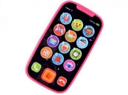 Imagine Primul meu telefon smart roz cu melodii și lumini interactive