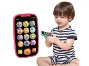 Imagine Primul meu telefon smart roz cu melodii și lumini interactive