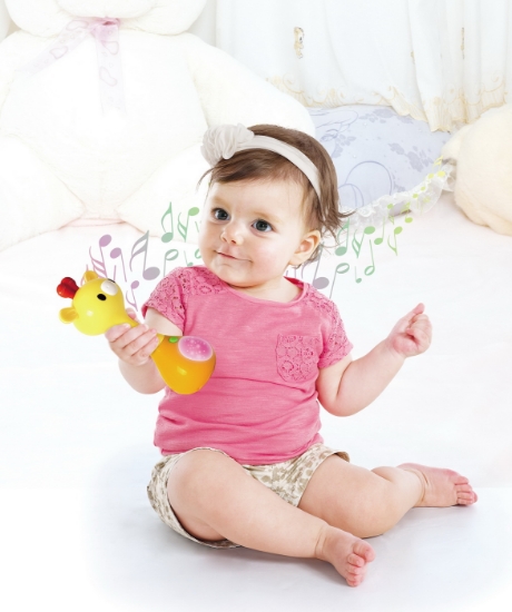 Imagine Zornaitoare girafa cu sunete si lumini