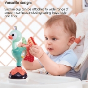 Imagine Jucărie bebe cu ventuză – Păun