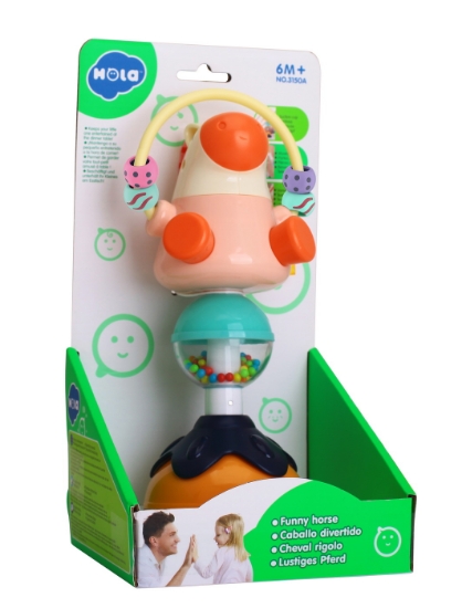 Imagine JUCARIE BEBE CU VENTUZA - ANIMALUT