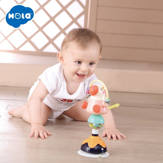 Imagine Jucărie bebe cu ventuză – Animăluț